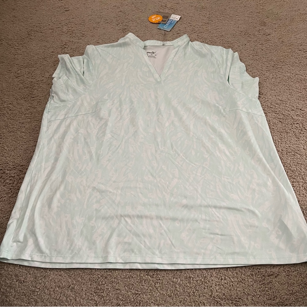NWT No Collar Puma T Shirt
